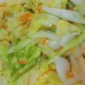 啤酒肚 的 紅蘿蔔炒高麗菜（低醣生酮餐）（方便素）（全素） cooksnap