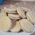 El cooksnap de Paola Andrea González cuando hizo Alfajores de maicena.