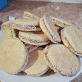 El cooksnap de Paola Andrea González cuando hizo Alfajores de maicena.