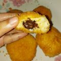 Cooksnap dari kalmm untuk resep Bola bola isi coklat #roti goreng eggless