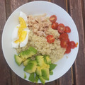El cooksnap de María Alicia cuando hizo Ensalada de quinoa con aguacate, 5 minutos.