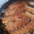 El cooksnap de micaela cuando hizo Salchichas envueltas en fiambre y apanadas!.