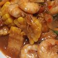 Cooksnap dari Gita Puspa untuk resep Cumi dan Udang Saus Padang