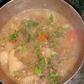 Dyuti damini का कुकस्नैप जब उन्होंने फलाहारी रसेदार आलू टमाटर की सब्जी(falahari aloo tamater ki sabji recipe in hindi) बनाया था।