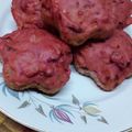 El cooksnap de lu cuando hizo Muffins de remolacha.