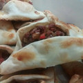 El cooksnap de Emiliana Prada cuando hizo Empanadas árabes.