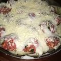 El cooksnap de gaspar cuando hizo Albóndigas gratinadas con salsa blanca y base de papas😎.