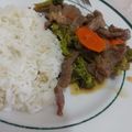 El cooksnap de Nalin Martija cuando hizo Brócoli con res.