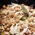 El cooksnap de Carmeta cuando hizo Sopa de garbanzos, cebolla y huevo duro.