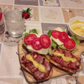 El cooksnap de Ali :) cuando hizo Sándwich de pollo "momificado".