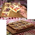 El cooksnap de camila cuando hizo Pasta frola de membrillo y dulce leche.