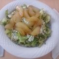 El cooksnap de Lidia Bragazzi cuando hizo Ensalada Gourmet de rúcula y peras caramelizadas.