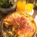 El cooksnap de Dahiana Lerena cuando hizo Pastel de pollo con masa licuada.