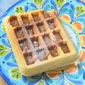 El cooksnap de Rocio BG cuando hizo WAFFLES (gofres).
