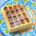El cooksnap de Rocio BG cuando hizo WAFFLES (gofres).