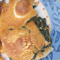 El cooksnap de Erika Muñoz Llaves cuando hizo Espinacas con huevo 🥚 y queso 🧀 al horno👩🏻‍🍳.
