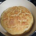El cooksnap de issam boukharta cuando hizo Pan en horno holandés.