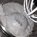 El cooksnap de Laura Valeria cuando hizo Merengue italiano - paso a paso para principiantes.