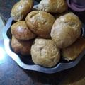 El cooksnap de Pamela cuando hizo Pancitos con harina integral y común.