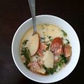 Alan Rudicil's cooksnap of when they made Potato, Sausage, Kale Soup.