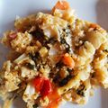 Cooksnap από Fawe στη συνταγή Σπανάκι λάχανο με κινόα λεμονάτο