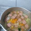 Cooksnap dari Sri Rizki untuk resep Sop sosis made today special for kiddoz