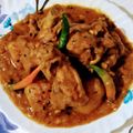 Samita Sar's cooksnap of when they made দই চিকেন (Doi Chicken recipe in Bengali).