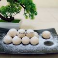 Cooksnap dari Nadhifa SF untuk resep Putri Salju Pandan Keju (Eggless)