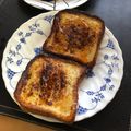 El cooksnap de inge cuando hizo French toast (tostadas francesas).