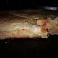 El cooksnap de Sergio Farias cuando hizo Tarta de Jamón, queso, choclo cremoso y entero !.