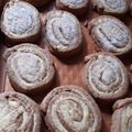 El cooksnap de Carolina Alvarez cuando hizo Polvorones.