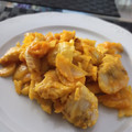 El cooksnap de Catta cuando hizo Merluza encebollada.