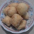 Cooksnap dari Sa'adatul Abadiyah untuk resep Roti Goreng Wijen Super Lembut dan Renyah