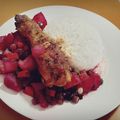 El cooksnap de Sylvia Sanchez cuando hizo Ensalada Rusa Peruana con Pollo Frito a lo Carmelita.