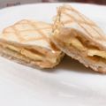 Cha-yi Yang 的 輕鬆做簡單吃-熱壓花生起士蛋吐司 cooksnap