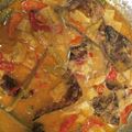 Cooksnap dari Nila Andrianita untuk resep Kotok Iwak Pe (Ikan Pari Asap Kuah Santan)