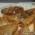 Cooksnap από ANGOLINA στη συνταγή Σιροπιαστά τρίγωνα γεμιστά με αμύγδαλα και σοκολάτα