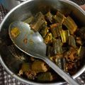 Harsita Gupta का कुकस्नैप जब उन्होंने मसाला भिंडी (masala bhindi recipe in Hindi) बनाया था।