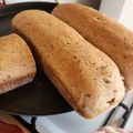 El cooksnap de Cecilia Corral cuando hizo Pan integral.