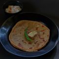 Madhumita Bishnu's cooksnap of when they made Aloo Paratha.