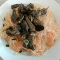 Cooksnap của Gem khi họ làm theo món Miến Xào Lòng Gà