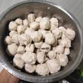 Cooksnap dari Nyak Haikal untuk resep Bakso Ayam Isi Keju Devina Hermawan