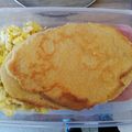 El cooksnap de Caro Gonzalez Guevara cuando hizo Tortitas con la sobra de polenta a la italiana. Para la crisis.