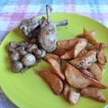 El cooksnap de Mercedes Mmag cuando hizo Muslos de pollo en olla rápida.