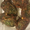 El cooksnap de Mercedes Moreno Uriburu cuando hizo Buñuelos de espinaca.