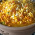 El cooksnap de Estela Creteur cuando hizo Locro Vegano/Vegetariano.