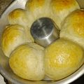 El cooksnap de Ailen Silvero cuando hizo Pan casero con harina pureza.