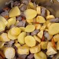 El cooksnap de lucas avilés cuando hizo Estofado de carne y cerdo.