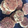 El cooksnap de Andrea Gazañol cuando hizo Hamburguesas de garbanzos y avena.