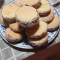 El cooksnap de Melissa cuando hizo Alfajores de maicena.